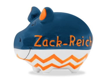 KCG Sparschwein Zack - reich!