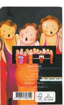 Preview: Judith Stam Notebook A6 Ton sur ton