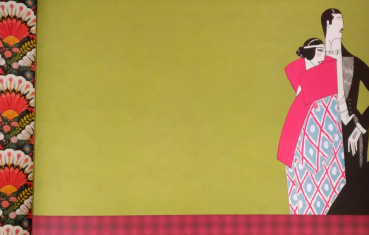 Preview: Notizheft Die Goldenen Zwanziger (Art Deco)