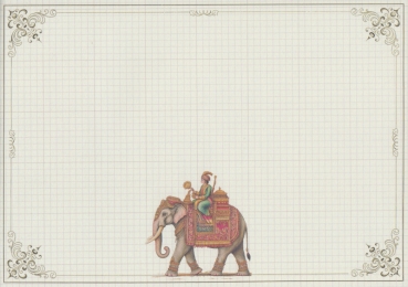 Notizheft Indien