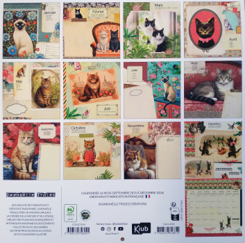 Preview: Jahreskalender Katzen