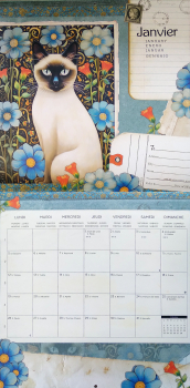 Preview: Jahreskalender Katzen