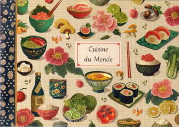 Notizheft Cuisine du monde
