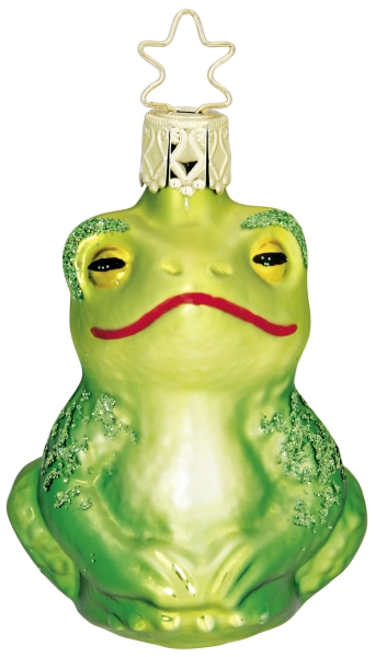 Glasornament Frosch