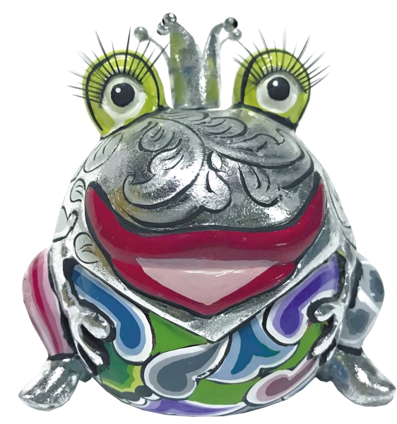Fröschkönig Marvin silber