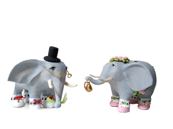 Krinkles Mini Set Noahs Ark Elefanten