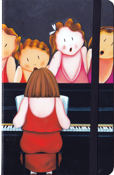 Judith Stam Notebook A6 Ton sur ton