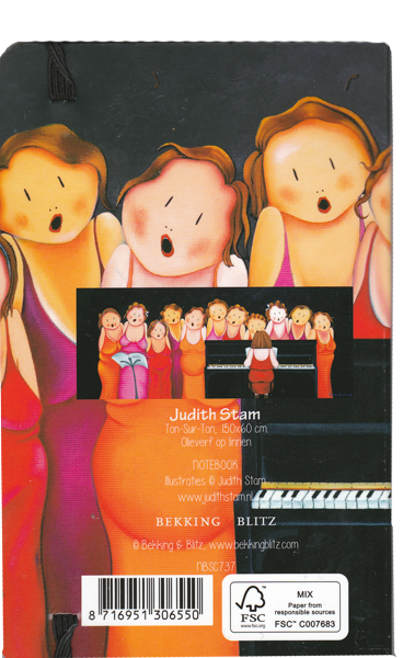 Judith Stam Notebook A6 Ton sur ton