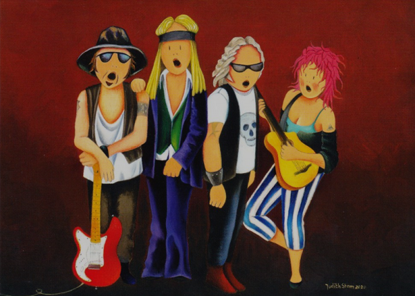 Grußkarte Judith Stam,Band