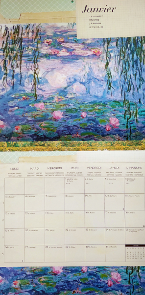 Jahreskalender Impressionisten