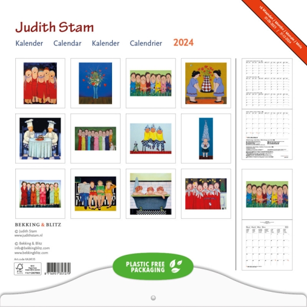 Kalender Judith Stam