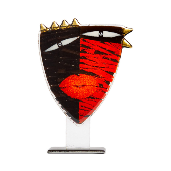 Maske aus Fusingglas