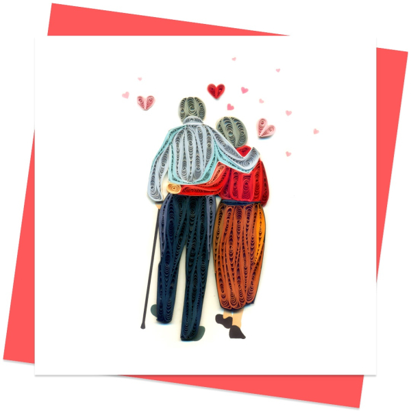Grußkarte Paar