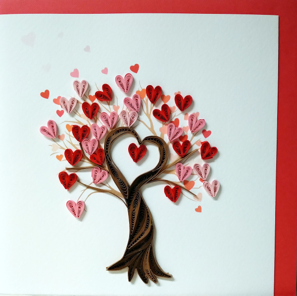 GinkgoGrußkarte Biloba-Baum der Liebe