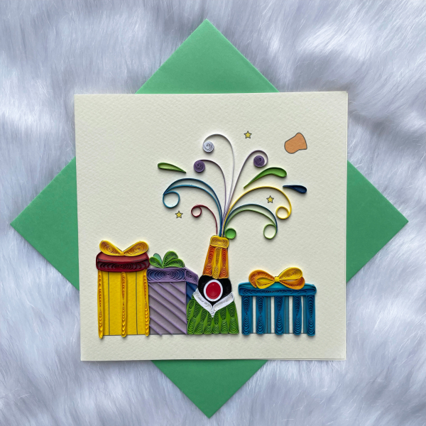 Grußkarte Campagner