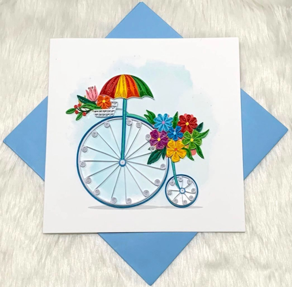 Grußkarte Alte Zeiten