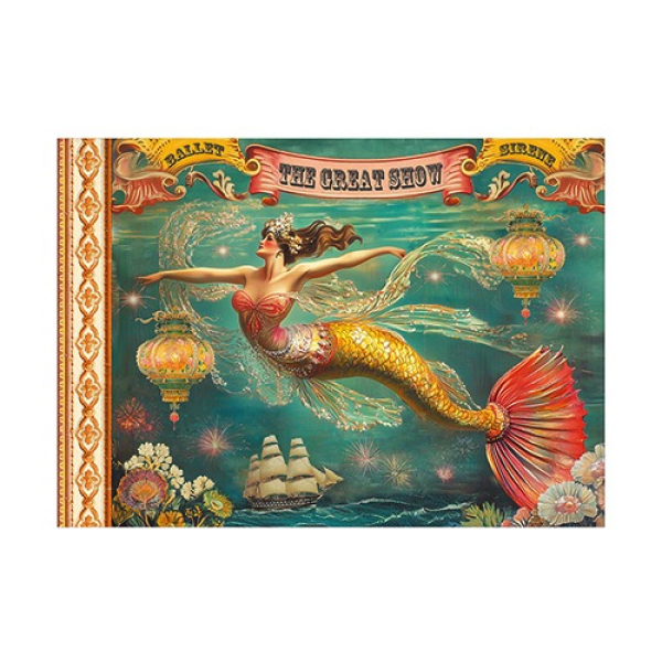 Notizheft Top girls - Meerjungfrau