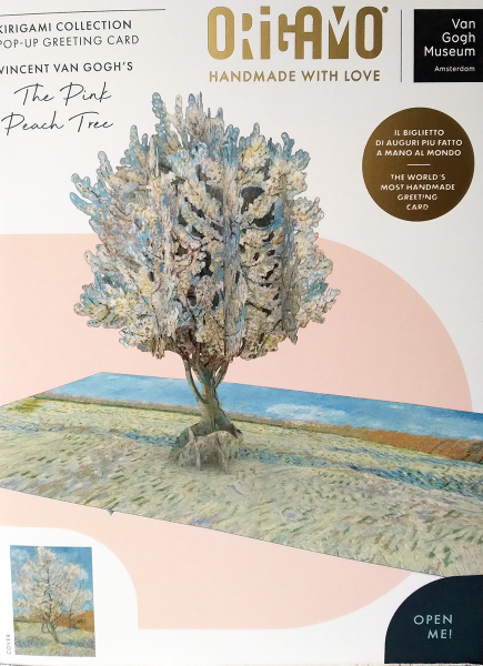 Grußkarte Van Gogh Edition-Der Pfirsichbaum