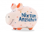 Sparschwein Nix zum Anziehen